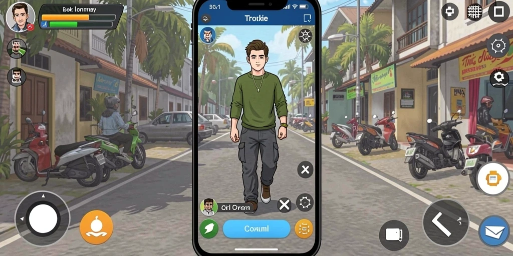 rajampo - Tangkapan layar dari pertempuran epic melawan musuh.